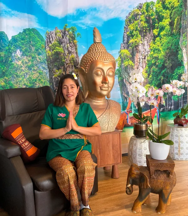 Massage à l’huile